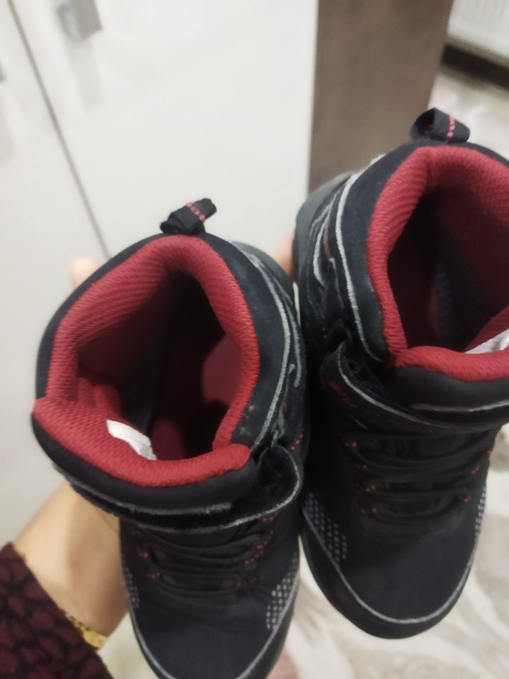 Siyah Erkek Çocuk Street Wear Bot - Görsel 4