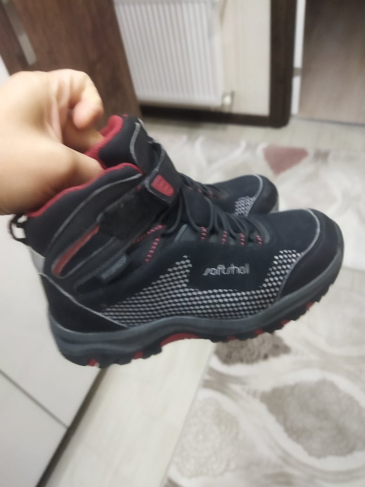 Siyah Erkek Çocuk Street Wear Bot - Görsel 2