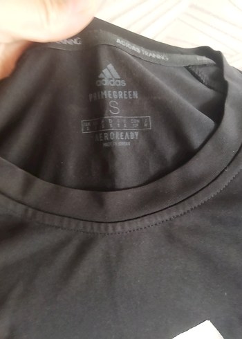 Erkek Siyah adidas Baskılı Kısa Kollu Tişört - Görsel 5