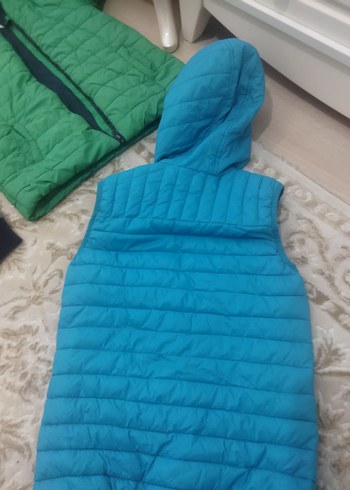 Gri Kapüşonlu Fermuarlı Erkek Çocuk Ceketi - Görsel 13