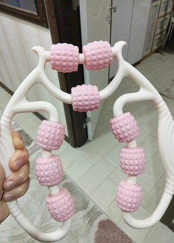 Yılan Desenli Pembe Pilates Masaj Halkası - Görsel 2