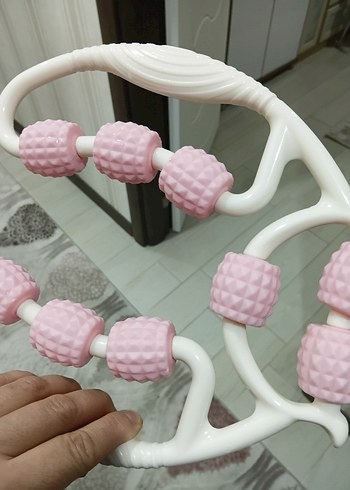 Yılan Desenli Pembe Pilates Masaj Halkası - Görsel 3