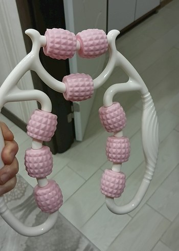 Yılan Desenli Pembe Pilates Masaj Halkası