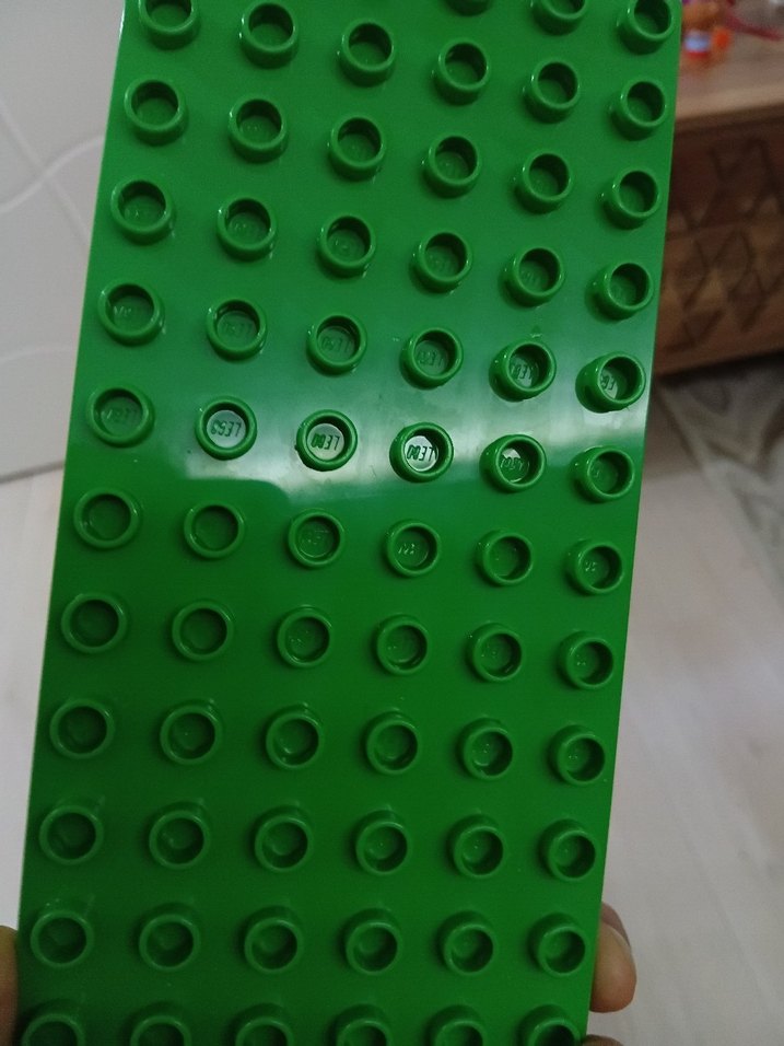 Koyu Yeşil Lego Yapı Parçası - Görsel 2