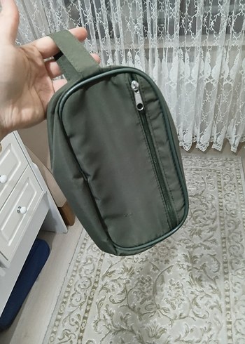 Fermuarlı Kadın Makyaj Çantası - Görsel 8