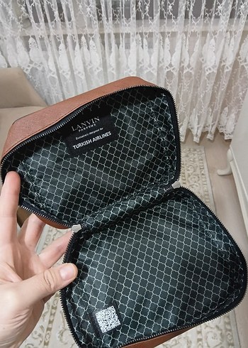 Fermuarlı Kadın Makyaj Çantası - Görsel 7