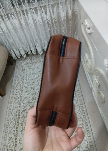 Fermuarlı Kadın Makyaj Çantası - Görsel 6