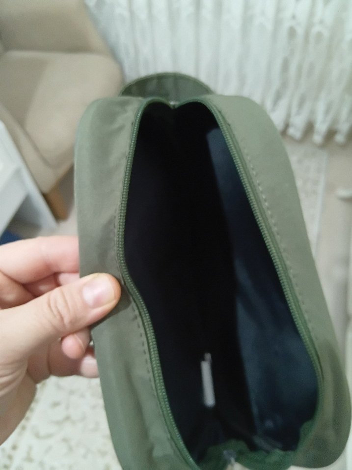 Fermuarlı Kadın Makyaj Çantası - Görsel 2