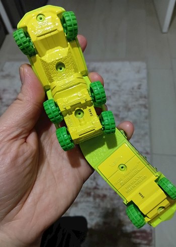 Canlı Yeşil Oyuncak Kamyon - Görsel 4