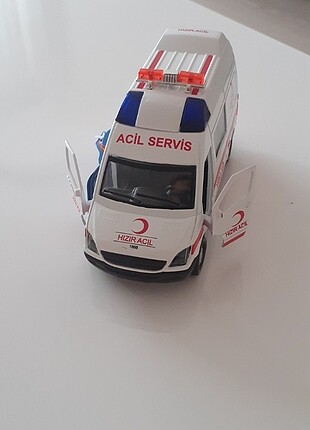 Çelik ambulans çek bırak sesli