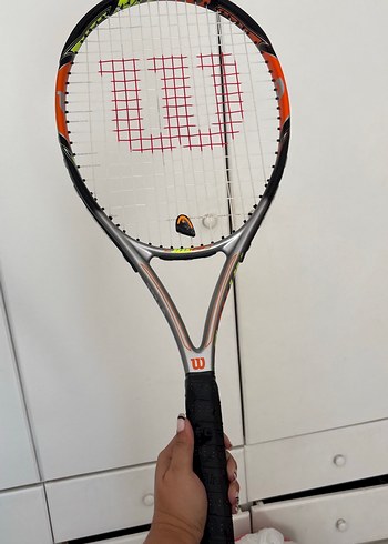 Wilson Gri Turuncu Tenis Raketi