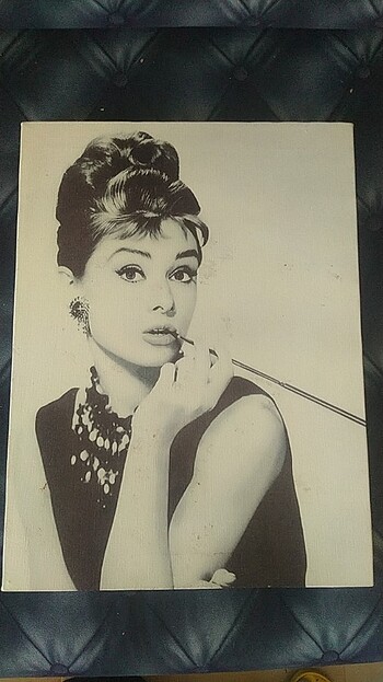 Vintage kanvas tablo 