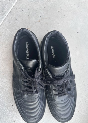 Aeropostale Siyah Deri Sneaker