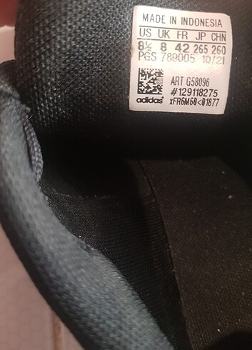 Erkek Adidas kosu spor ayakkabi