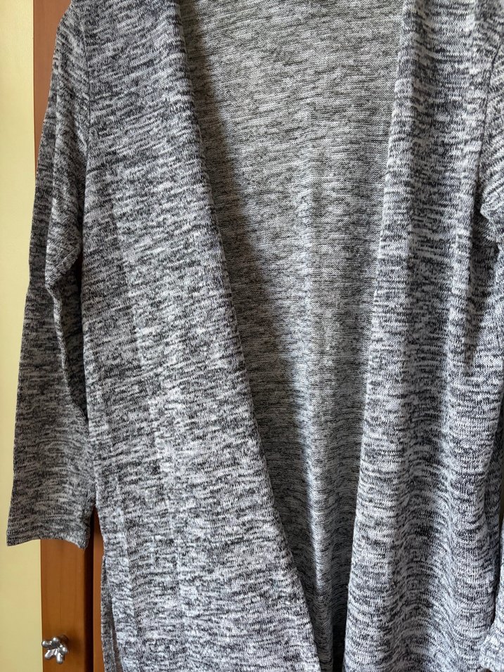 Gri H&M Uzun Hırka — görsel 5/9