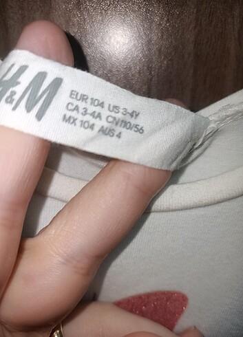 H&M Pullu elbise