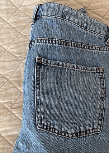 Mavi Rahat Kesim Kadın Denim Pantolon - Görsel 3