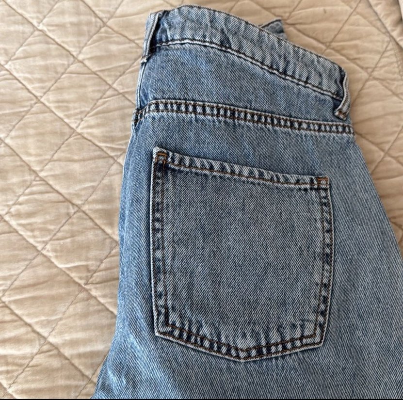 Mavi Rahat Kesim Kadın Denim Pantolon - Görsel 3