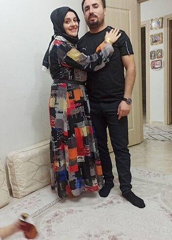 42 Beden çeşitli Renk Tesettür elbise