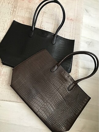 İKİ ÇANTA adet 70 TL orijinal H&M ikili fiyatı 100
