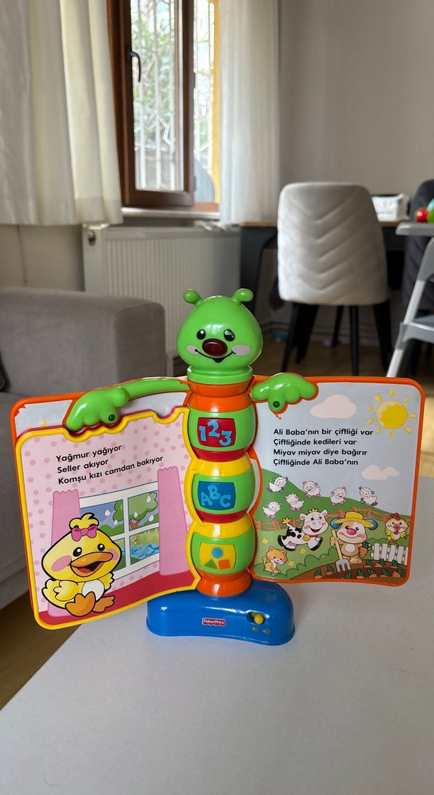 Fisher-Price Renkli Eğitici Masalcı Tırtıl - Görsel 4