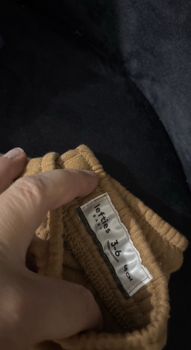 Erkek bebek Şardonlu eşofman altı ikili - Görsel 3