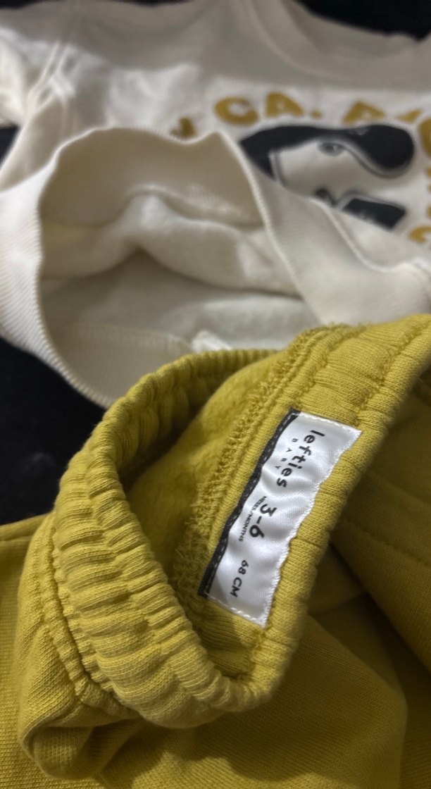 Bebek Erkek şardonlu takım lefties - Görsel 2