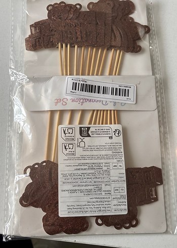 Ayıcık temalı bir yaş konsept süsleri - Görsel 4