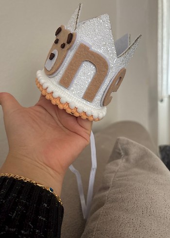 Ayıcık temalı bir yaş konsept süsleri - Görsel 15