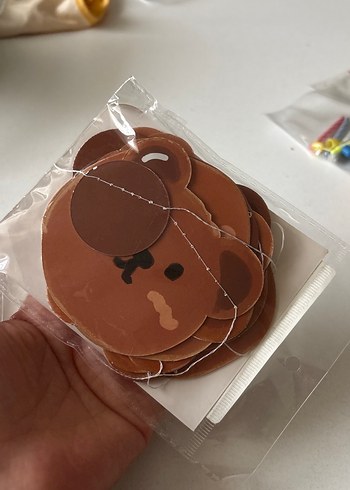 Ayıcık temalı bir yaş konsept süsleri - Görsel 5