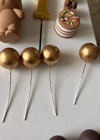 Ayıcık temalı bir yaş konsept süsleri - Görsel 9