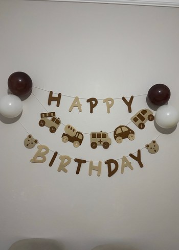 Ayıcık temalı bir yaş konsept süsleri - Görsel 2