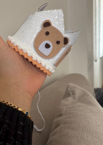 Ayıcık temalı bir yaş konsept süsleri - Görsel 16