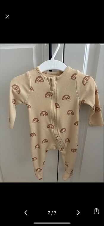HelloBaby Üçlü yenidoğan tulum