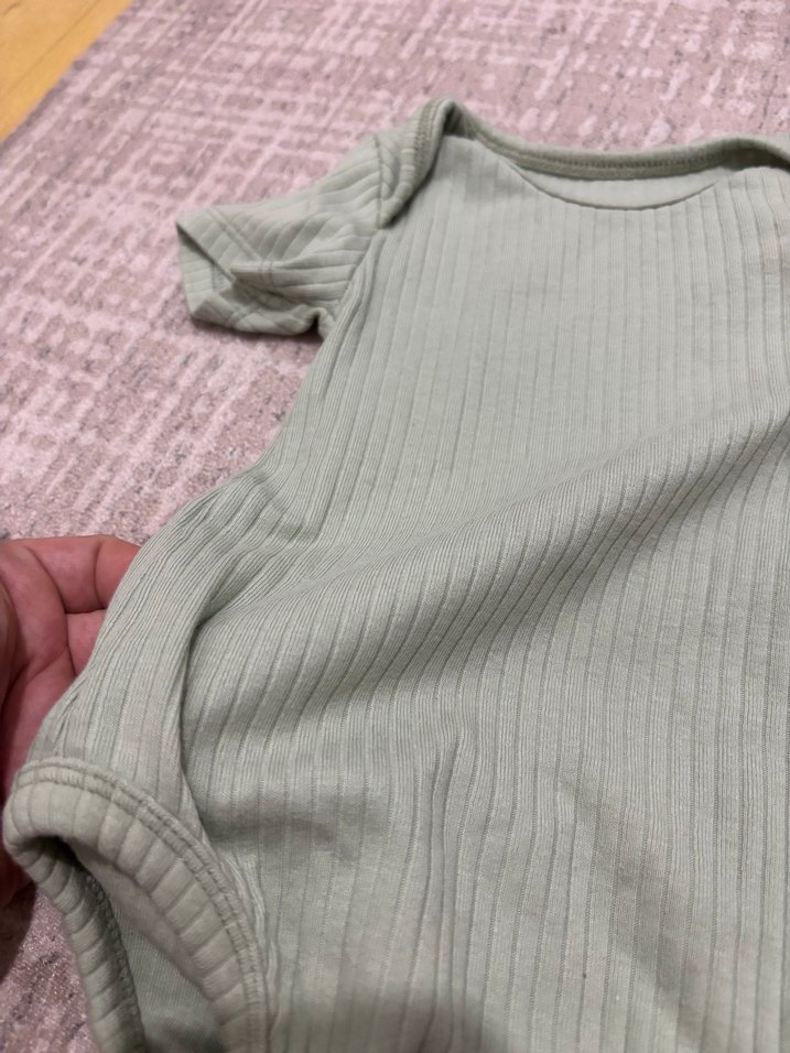 Bebek Erkek Kısa Kollu Pamuklu Body - Görsel 2