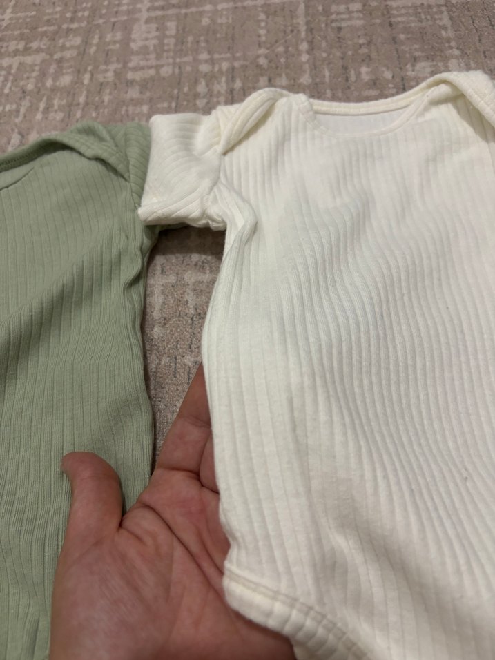 Bebek Erkek Kısa Kollu Pamuklu Body - Görsel 3