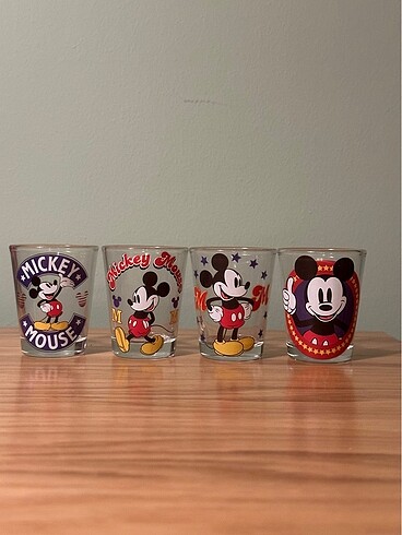 Walt Disney World Mickey mini bardak shot bardağı