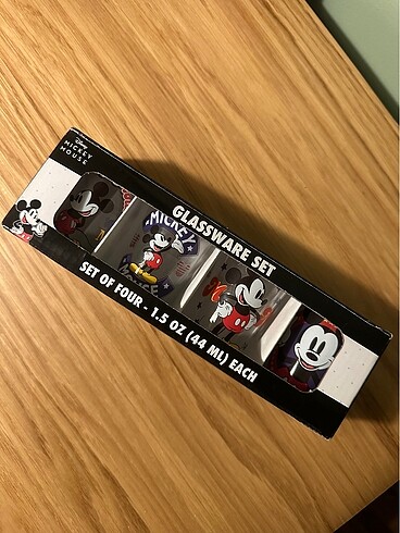  Beden Mickey mini bardak shot bardağı