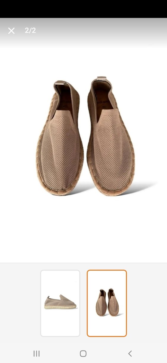 Bej Dolgu Topuk Kadın Espadril - Görsel 2