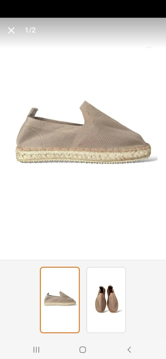 Bej Erkek Espadril Ayakkabı - Görsel 2