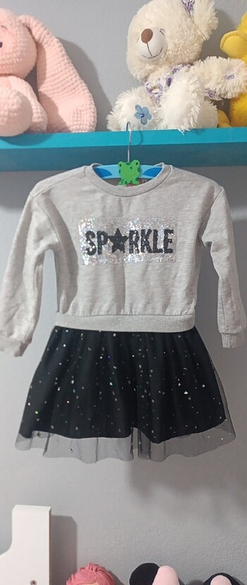 Koton Kids Tütü detaylı elbise