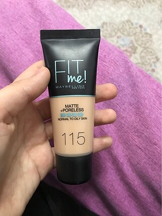 Maybelline fit me fondöten 115 ıvory