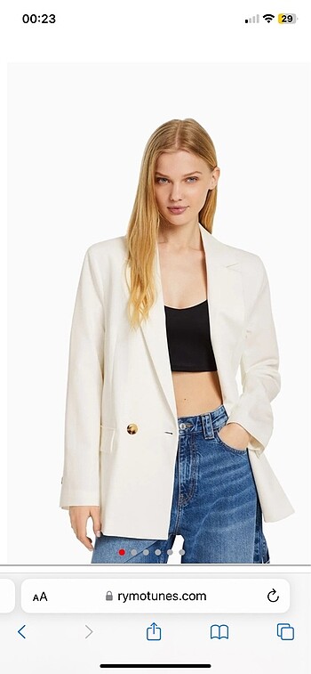 m Beden Bershka blazer ceket