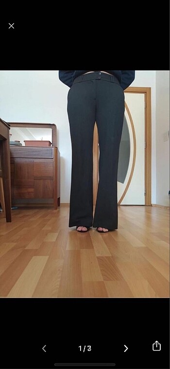 Alvina kumaş pantalon çok rahat