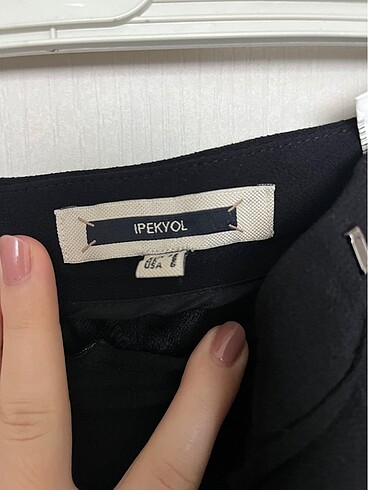 s Beden siyah Renk İpekyol etek pantolon
