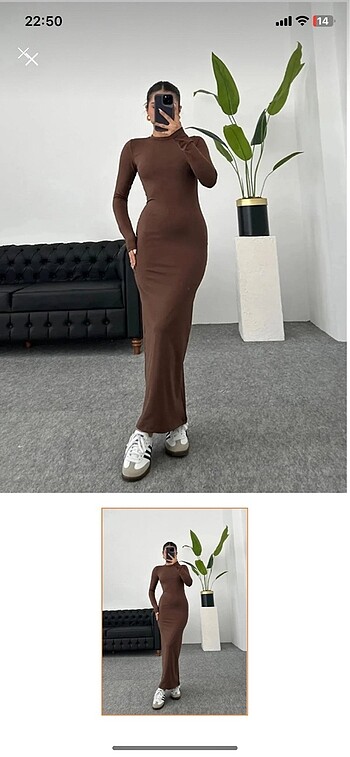 hailey kahverengi maxi dress
