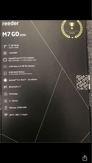 Diğer Reeder m7go tablet