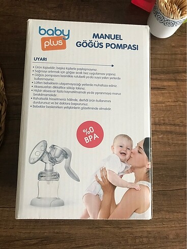  Beden Renk Babyplus manuel göğüs pompası