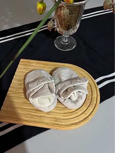 Kız bebek ayakkabı panduf - Görsel 3