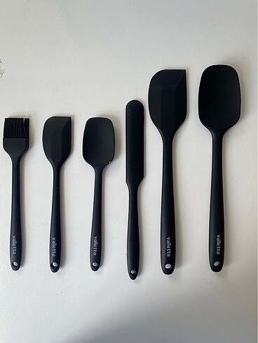Silikon spatula seti